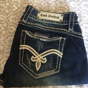Rock Revival Becky Easy Capri Jeans